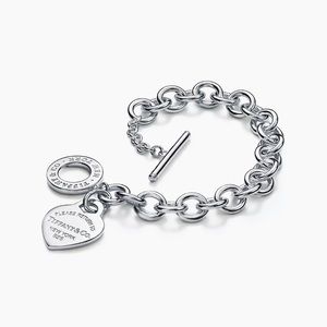 Return to Tiffany Heart Tag Toggle Bracelet
